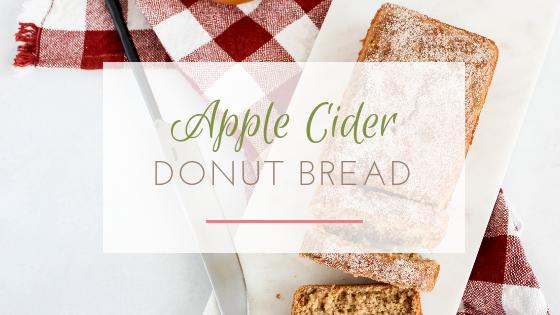 apple cider donut bread