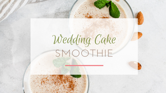 wedding cake smoothie