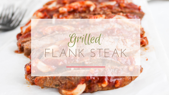 grilled london broil flank steak