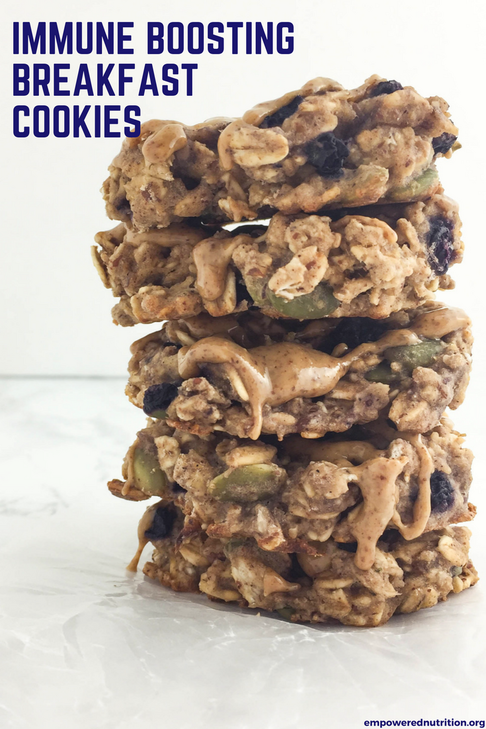 immune boosting breakfast cookies