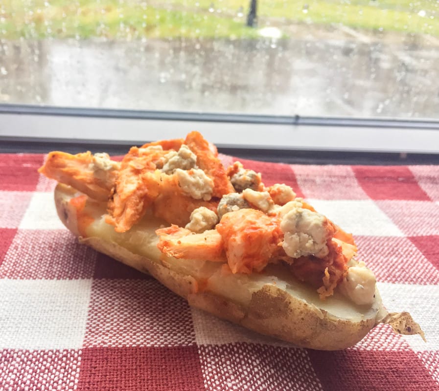 Buffalo Chicken Baked Potato