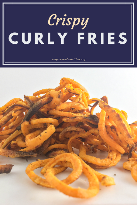 How to Make Curly Fries Using a Spiralizer