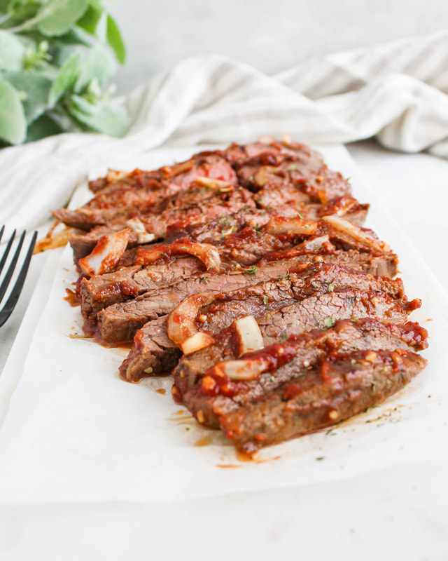 grilled london broil flank steak