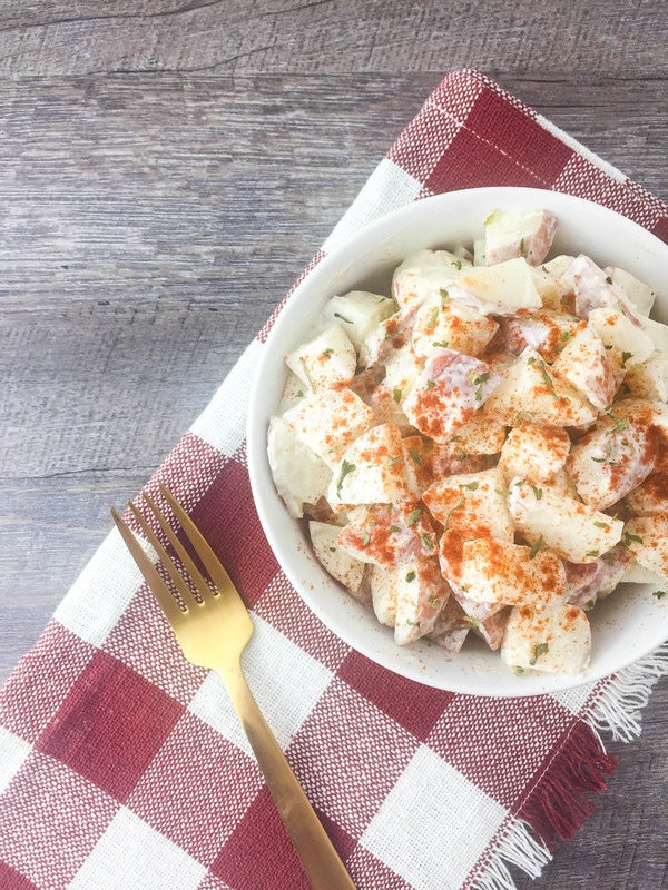 mayo free potato salad