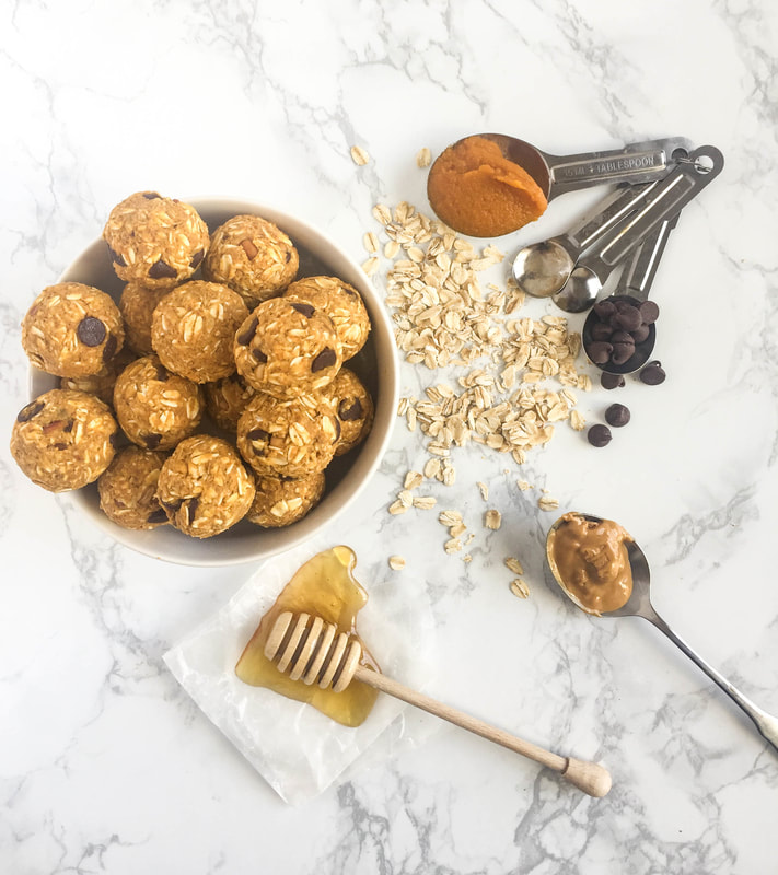 pumpkin cookie energy bites