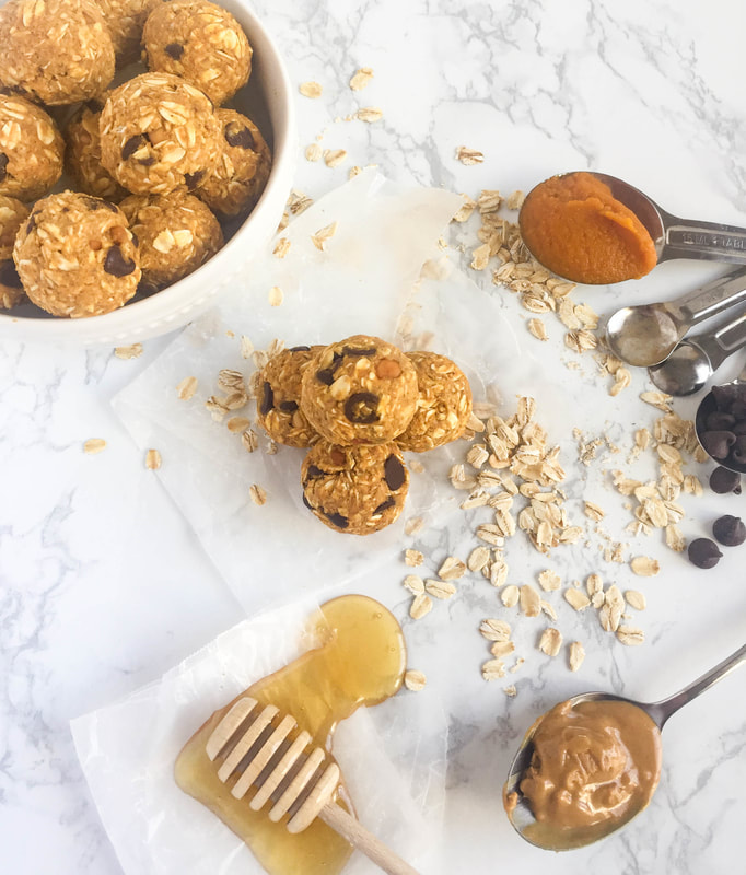 pumpkin cookie energy bites