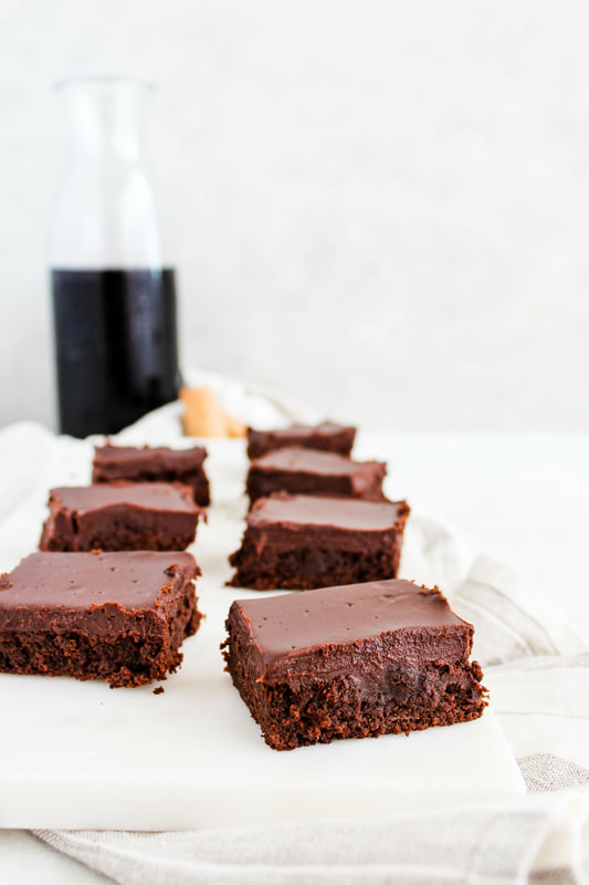 red wine brownies