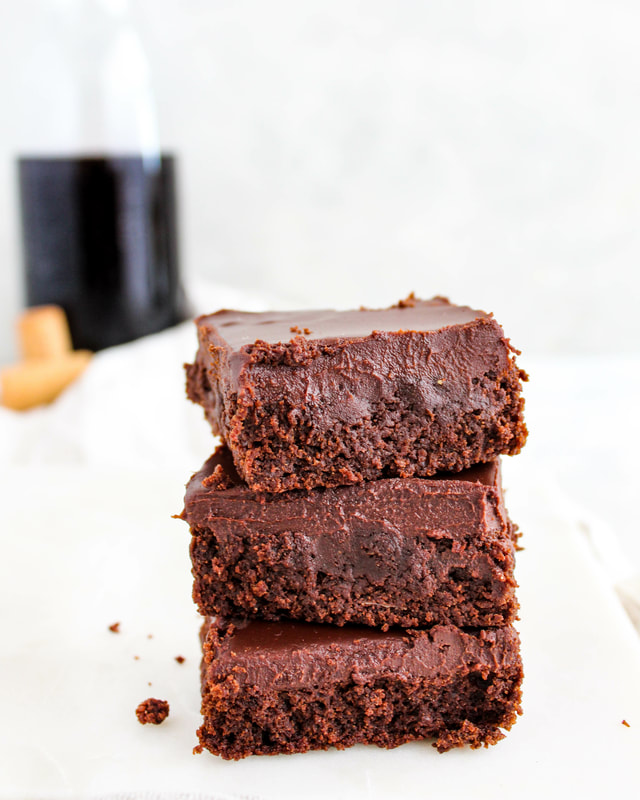 red wine brownies