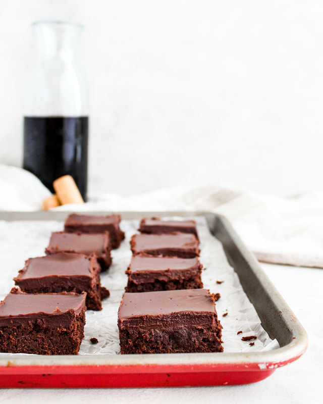 red wine brownies