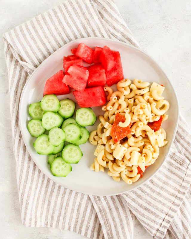 snack plate meal 