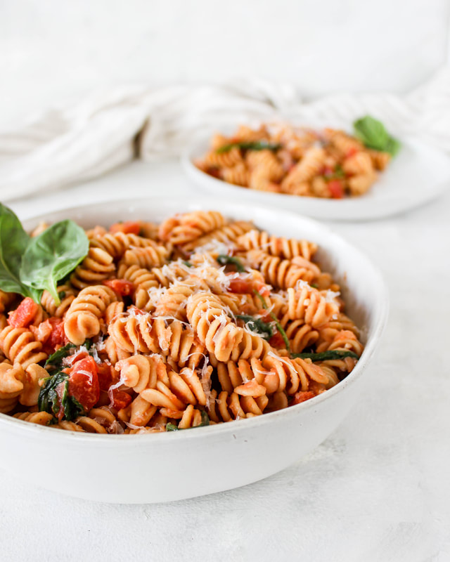 tuscan white bean pasta